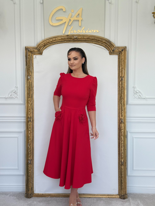 Rochie Maridy Red [3]