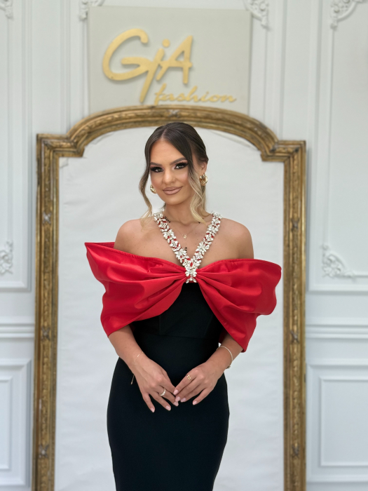 Rochie Marissa Black and Red [2]