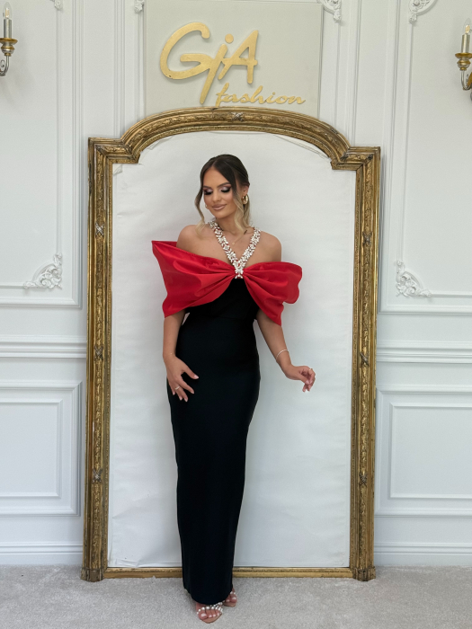 Rochie Marissa Black and Red [1]