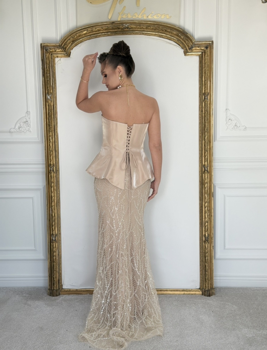 Rochie Masella Beige [8]