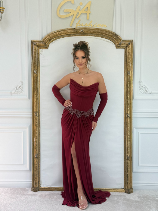 Rochie Megassia Bordo [5]