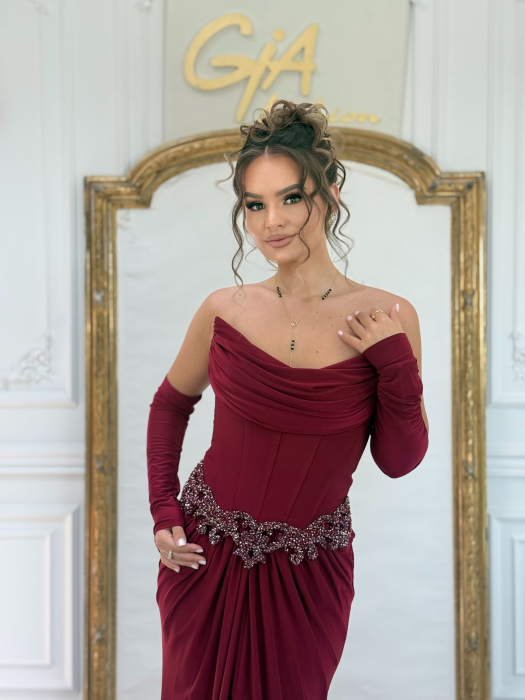Rochie Megassia Bordo [2]