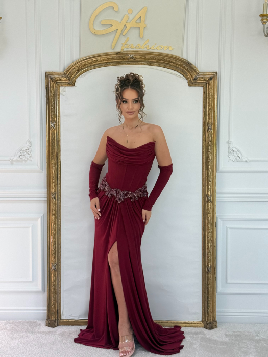 Rochie Megassia Bordo [6]