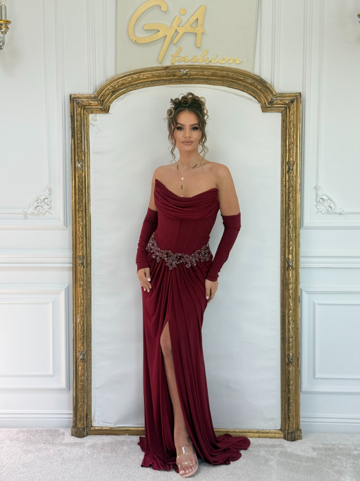 Rochie Megassia Bordo [3]