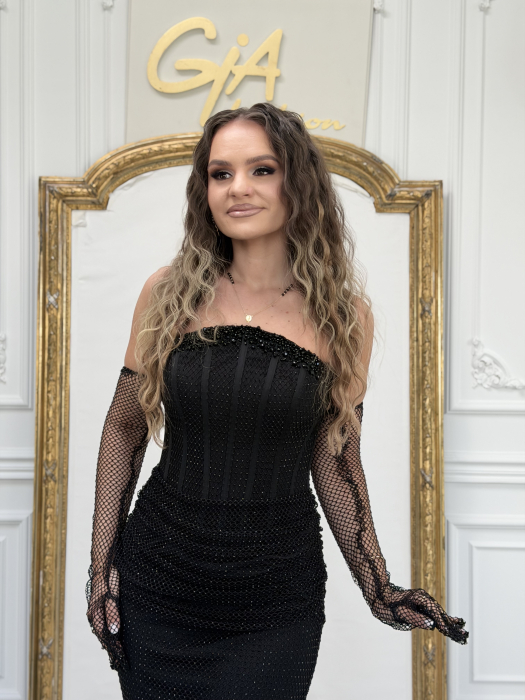 Rochie Melitty Black [4]