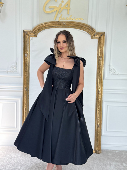 Rochie Merallia BLACK [5]