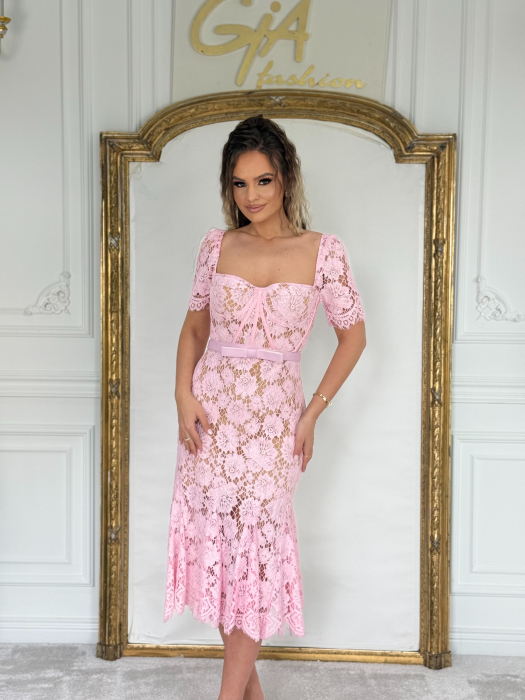 Rochie Merellia Pink [7]