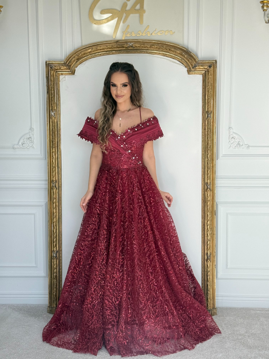 Rochie Merina Bordo [4]