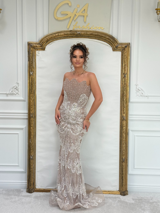 Rochie Meriss Beige [9]