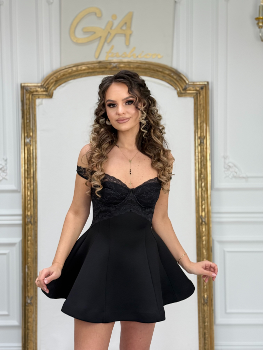 Rochie Merissia Black [3]