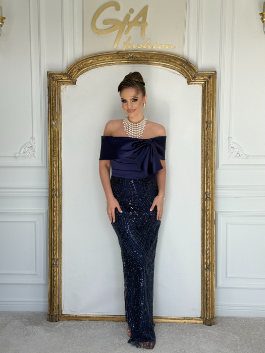 Rochie Mevella Blue [9]