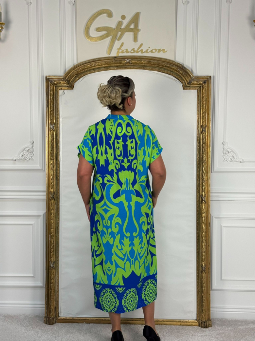 Rochie Nassla BLUE GREEN [3]