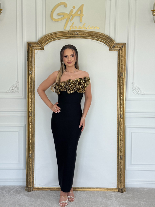 Rochie Nellasa BLACK [3]