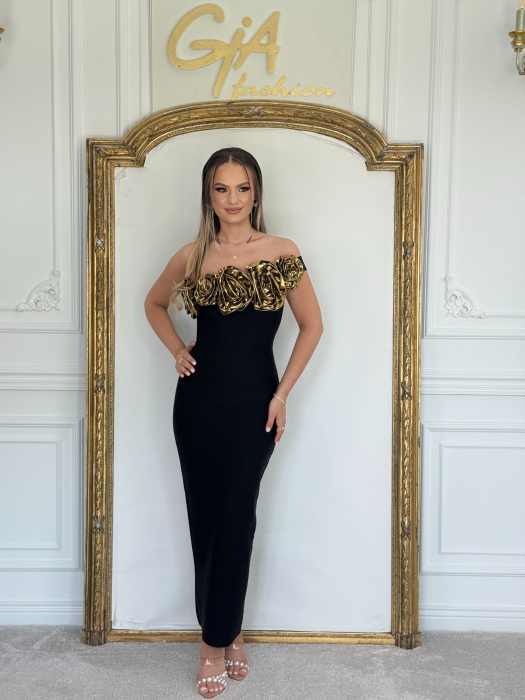 Rochie Nellasa BLACK [5]