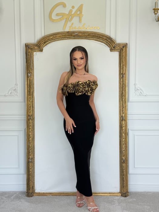 Rochie Nellasa BLACK [4]