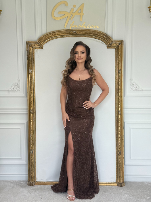 Rochie Nerella Brown [7]