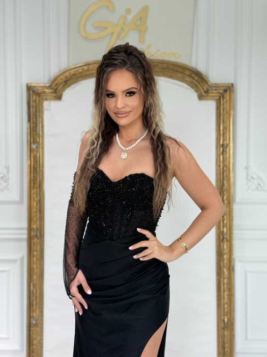 Rochie Netellia Black [2]