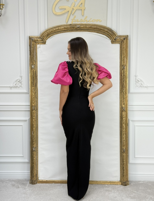 Rochie Perissia black and pink [8]