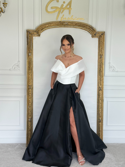 Rochie Personality Black and White [7]