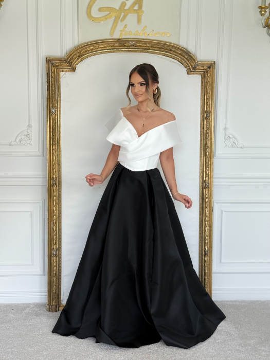 Rochie Personality Black and White [6]