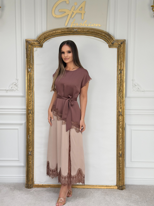 Rochie Pesselia Beige [5]