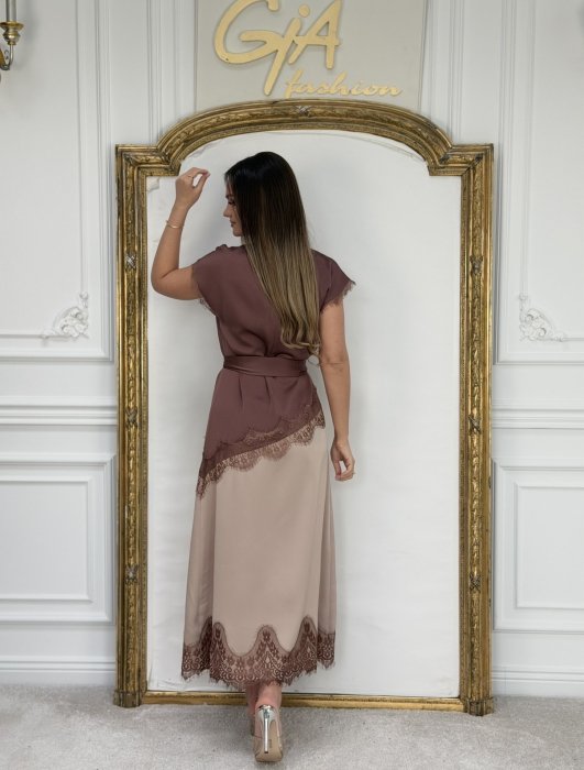 Rochie Pesselia Beige [10]