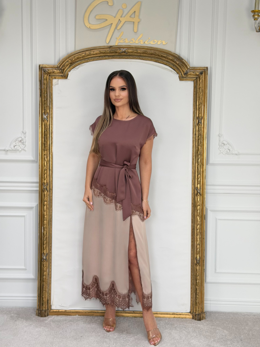 Rochie Pesselia Beige [9]