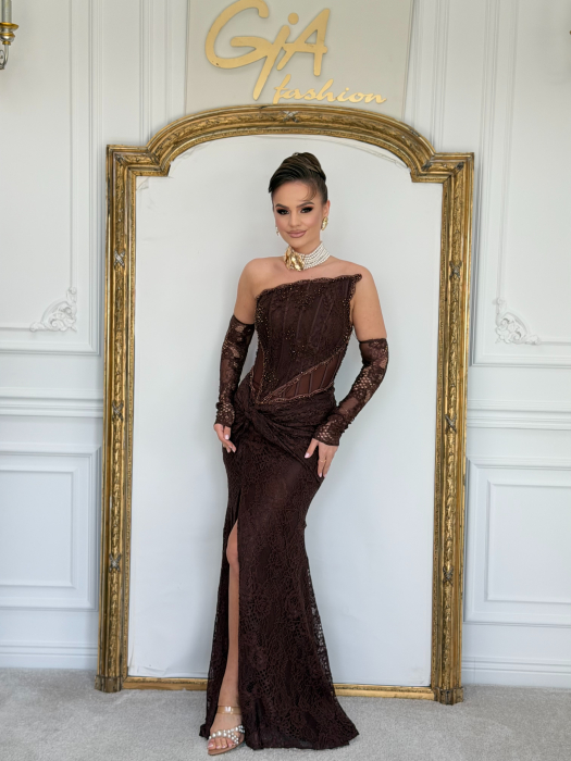 Rochie LORINNE  Brown [5]