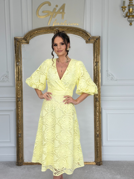 Rochie Pessia Yellow [3]