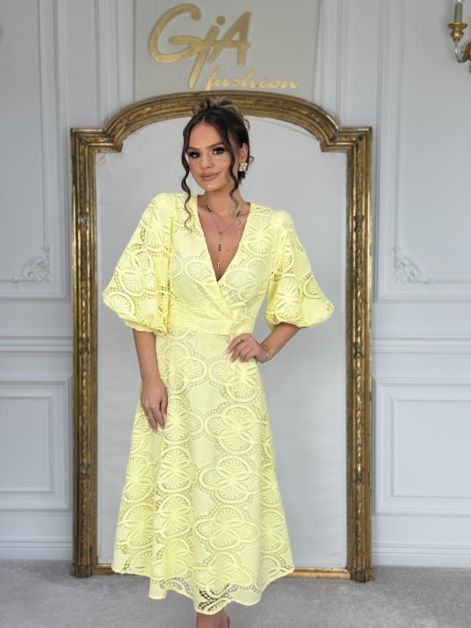 Rochie Pessia Yellow [5]