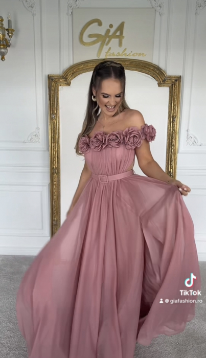 Rochie Pink Flower [1]