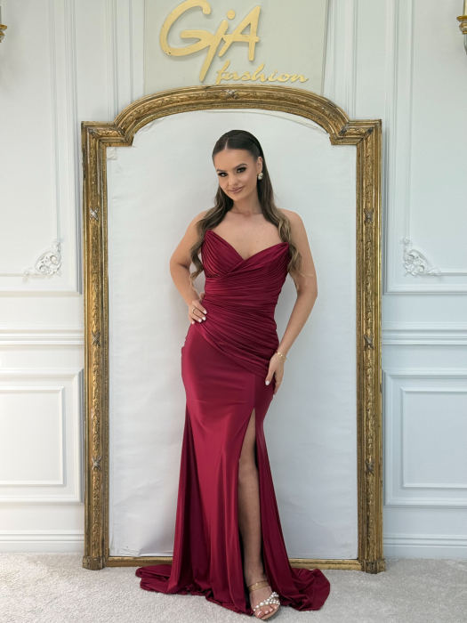 Rochie Razella Bordo [3]