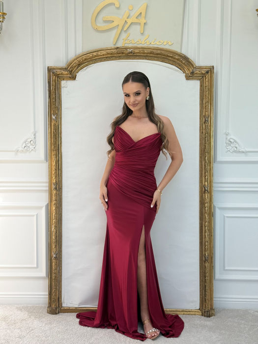 Rochie Razella Bordo [4]