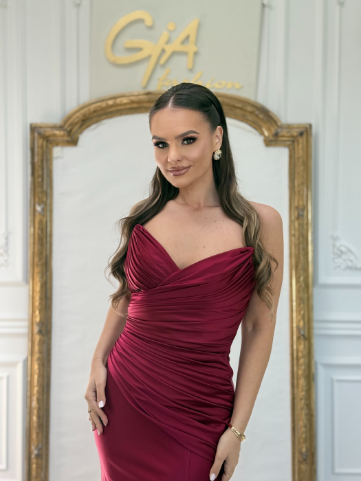 Rochie Razella Bordo [2]