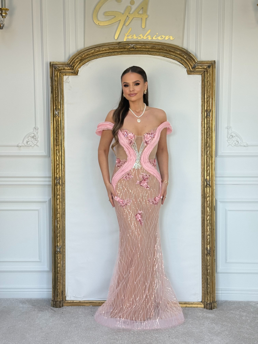 Rochie Rella Pink [3]