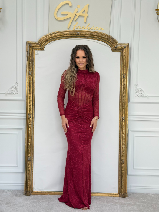 Rochie Relladia Bordo [3]