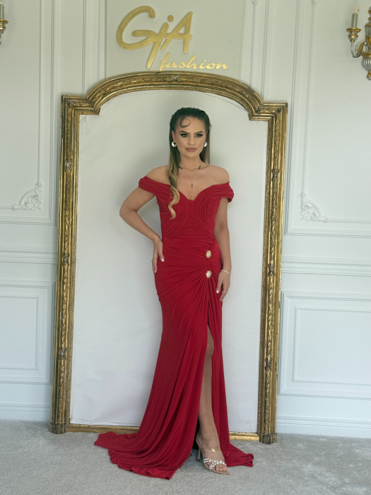 Rochie Rellusa RED [7]
