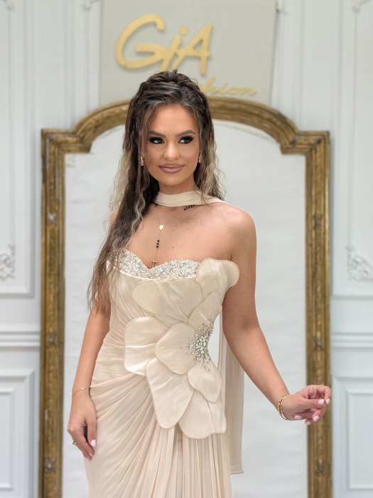Rochie Rena Beige [4]