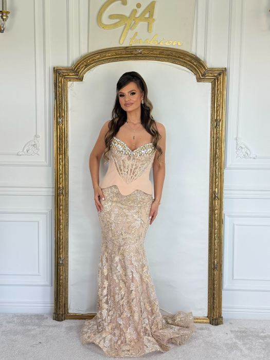 Rochie Rezisse Beige [4]
