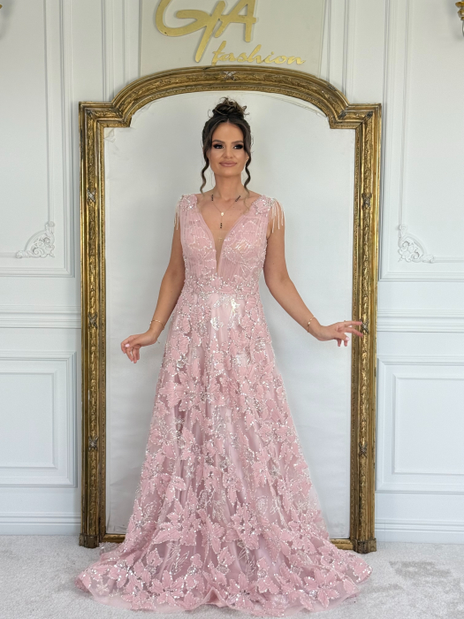 Rochie Ridena Pink [5]
