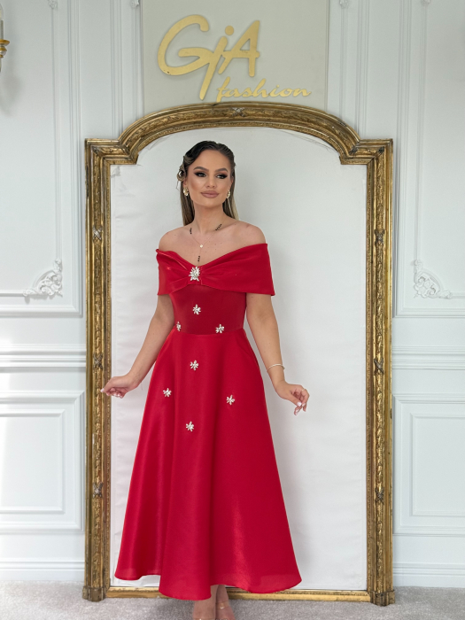 Rochie Ridessa Red [5]