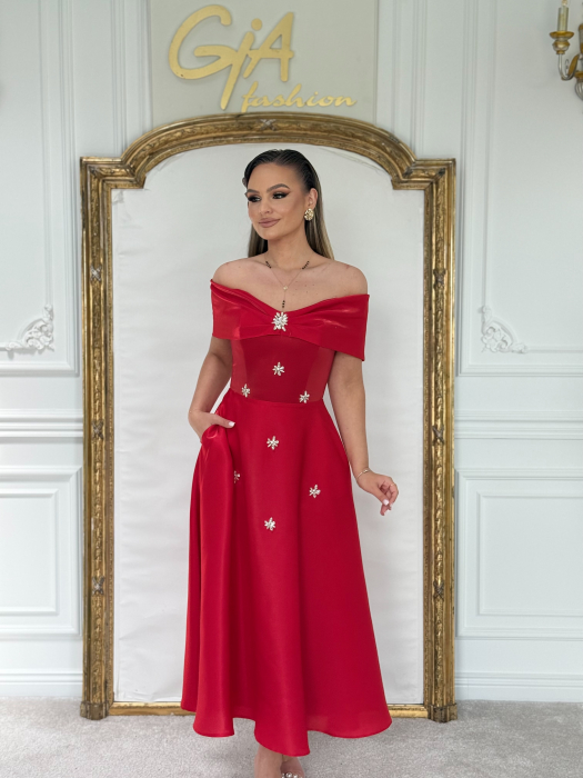 Rochie Ridessa Red [3]