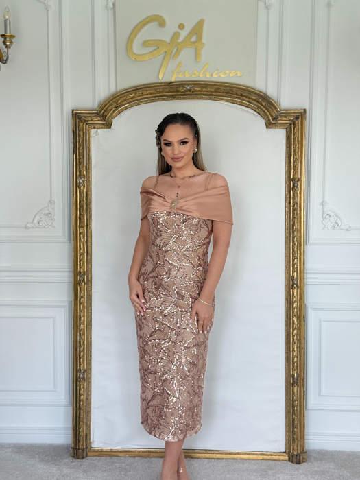 Rochie Rikassa Gold [1]