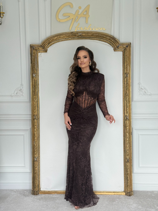 Rochie Rillara Brown [5]