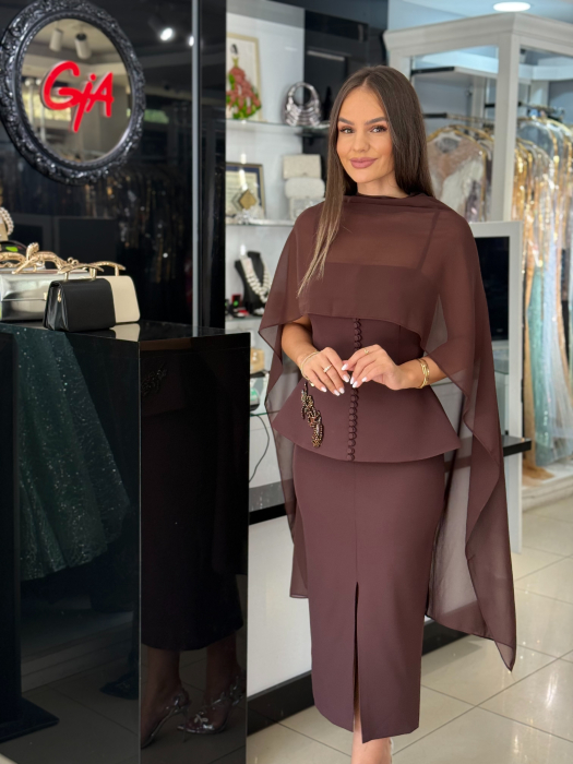 Rochie Rinella Brown [5]