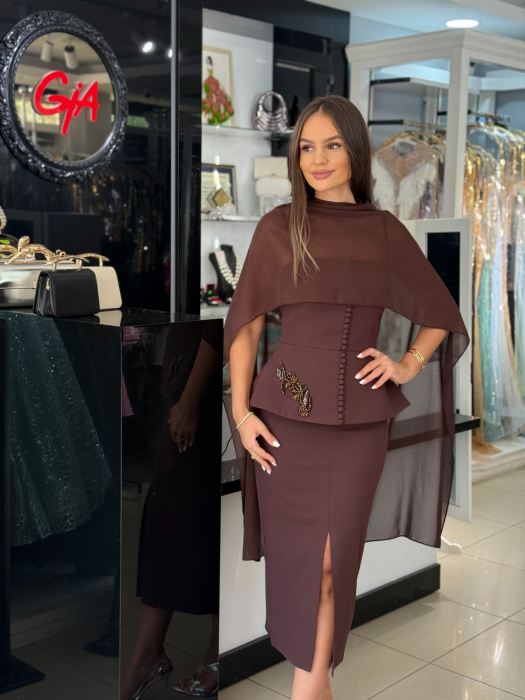 Rochie Rinella Brown [8]