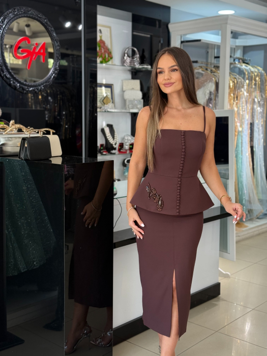 Rochie Rinella Brown [4]