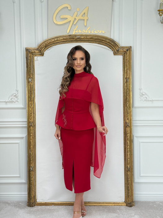 Rochie Rinella Red [4]