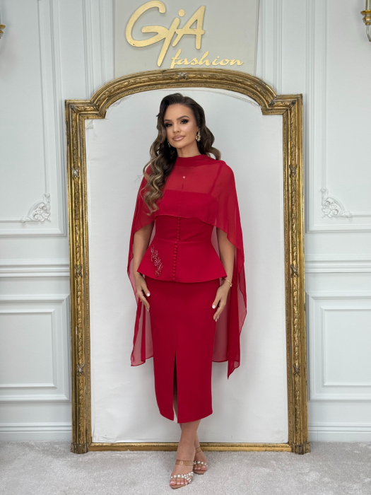 Rochie Rinella Red [6]