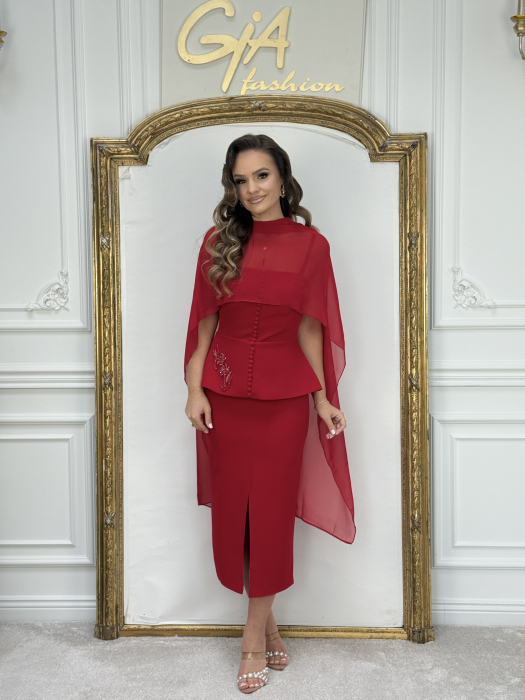 Rochie Rinella Red [3]